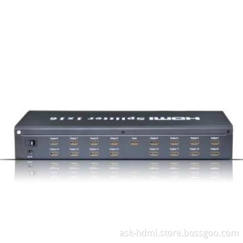 Promotion  HDMI Splitter 1X16 Support 3D HDTV